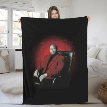 Discover Vintage Suge Knight Death Row Records Fleece Blankets