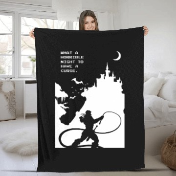 Discover Castlevania Fleece Blankets