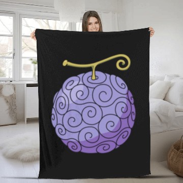Discover Gomu Gomu no Mi - Devil Fruit Fleece Blankets