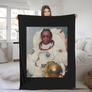 Discover YOUNG THUG Fleece Blankets - Concert Merch