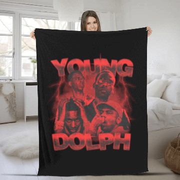 Discover Young Dolph - Young Dolph - Fleece Blankets