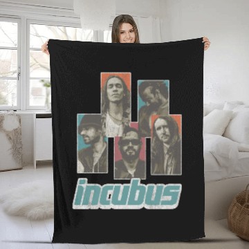 Discover INCUBUS - The Band Unisex Fleece Blankets