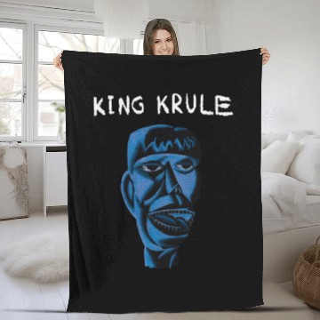 Discover King krule Relaxed Fit Fleece Blankets