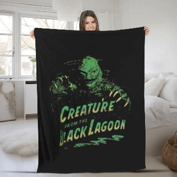 Discover Creature From The Black Lagoon Fleece Blankets