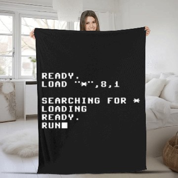 Discover Commodore 64 Fleece Blankets