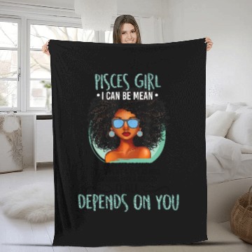 Discover Pisces Zodiac Fleece Blankets