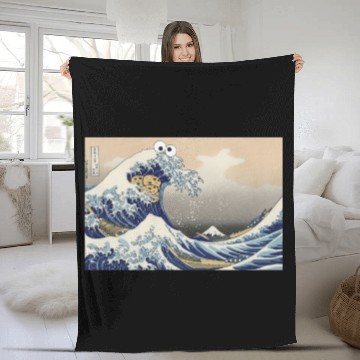 Discover Sea is for Cookie Fleece Blankets