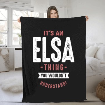 Discover Elsa Thing Fleece Blankets