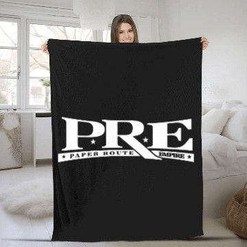 Discover Young Dolph PRE Paper Route Empire Hip Hop Fleece Blankets