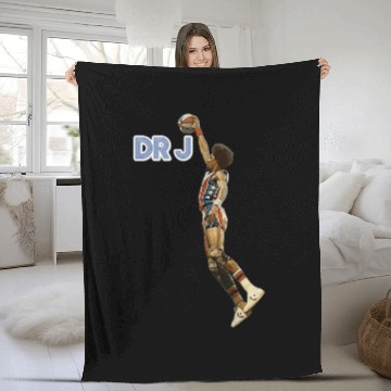 Discover Julius Erving Fleece Blankets