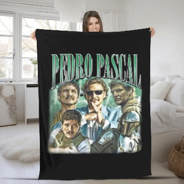 Discover Pedro Pascal Vintage Fleece Blankets