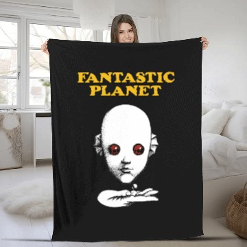 Discover Fantastic Planet (1973) Fleece Blankets