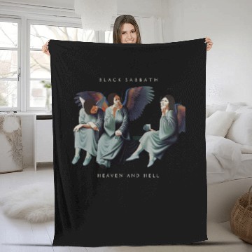 Discover Black Sabbath Heaven & Hell Fleece Blankets
