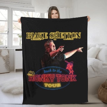 Discover Blake Shelton Fleece Blankets Fleece Blankets