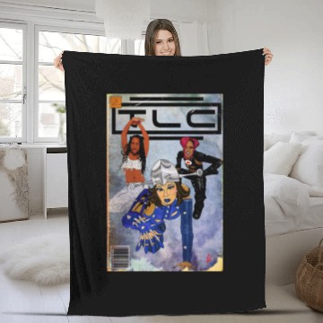 Discover 90s girl group Fleece Blankets