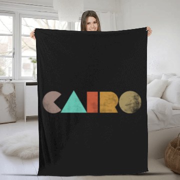 Discover Cairo Vintage Fleece Blankets