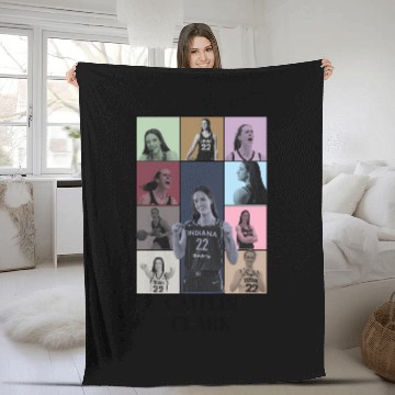 Discover Caitlin Clark Eras Tour 1524 Fleece Blankets