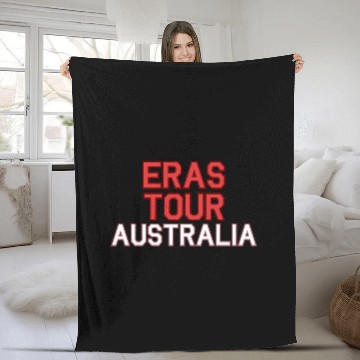 Discover Eras Tour Australia 92 Fleece Blankets