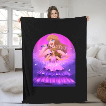 Discover Enchanted Eras Tour 546 Fleece Blankets