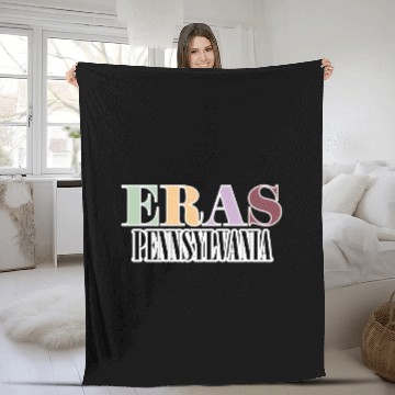 Discover Eras Tour Pennsylvania 69 Fleece Blankets