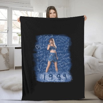 Discover Eras Tour 1989 Taylo version 906 Fleece Blankets