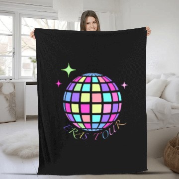 Discover Eras Tour Disco Ball 1452 Fleece Blankets