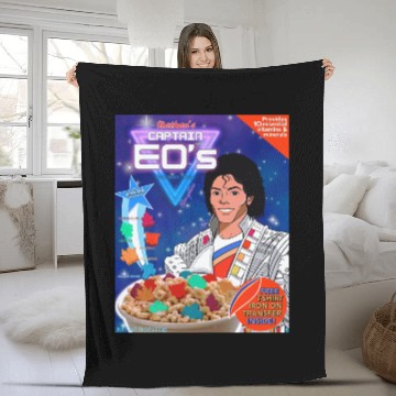 Discover Captain EO's Cereal - Captain Eo - Fleece Blankets