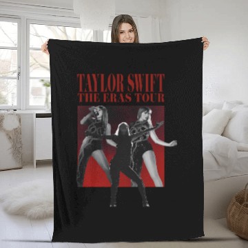 Discover Reputation Eras Tour 498 Fleece Blankets