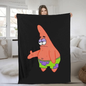 Discover Patrick Star Shake Hands - Patrick Star - Fleece Blankets
