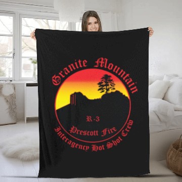Discover granite mountain hotshots Fleece Blankets Fleece Blankets