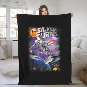 Discover Silver Surfer custom Fleece Blankets