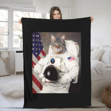 Discover ASTRO CAT Fleece Blankets