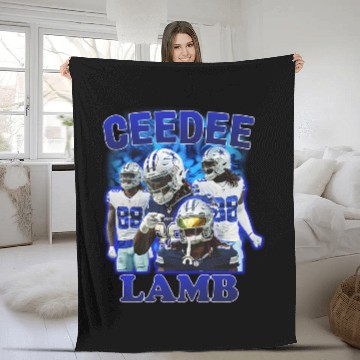 Discover Ceedee Lamb Graphic Fleece Blankets