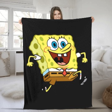 Discover Sponge Bob Fleece Blankets
