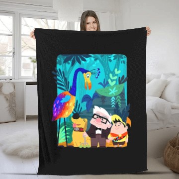 Discover Disney Up Fleece Blankets, Disney Pixar Adventure Is Out There Matching