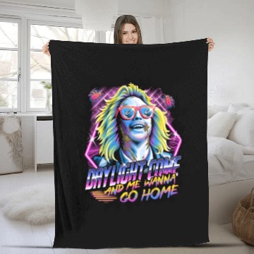 Discover Beetlejuice Daylight Come and Me Wanna Go Home Fleece Blankets