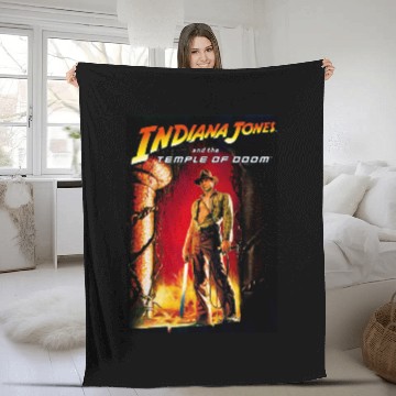 Discover Indiana Jones V4 Fleece Blankets
