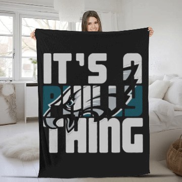 Discover "It's A Philly Thing" Fleece Blankets