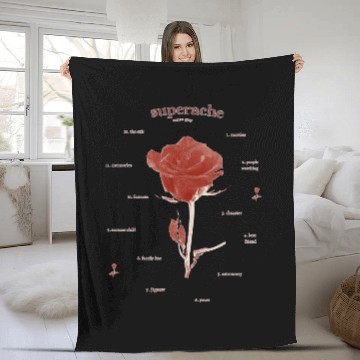 Discover Conan Gray - Superache Promo Poster Fleece Blankets