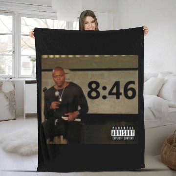 Discover Dave Chappelle 846 George Floyd Men's Unisex Fleece Blankets