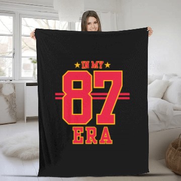 Discover 87 Era  Taylorr Swift And Travis Kelce Baseball Tees Fleece Blankets