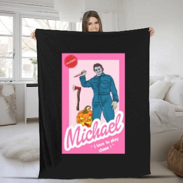 Discover Michael Myers Horror Barbie Fleece Blankets