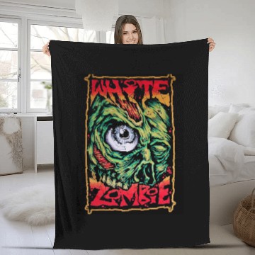 Discover White zombie Fleece Blankets