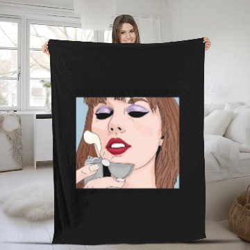 Discover TaylorSwift Midnight ERAS Tour Fleece Blankets