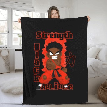 Discover Strength Fleece Blankets