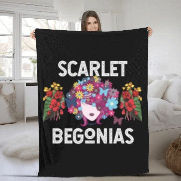 Discover Scarlet Begonias - Grateful Dead - Fleece Blankets