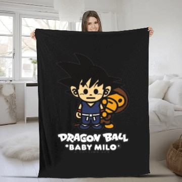 Discover dragon ball Fleece Blankets