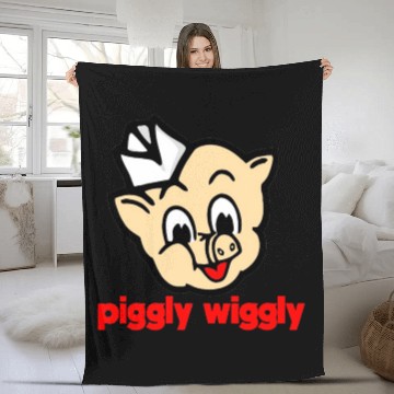 Discover Piggly Wiggly Fleece Blankets