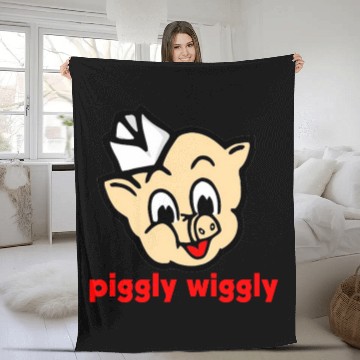 Discover Piggly Wiggly Fleece Blankets