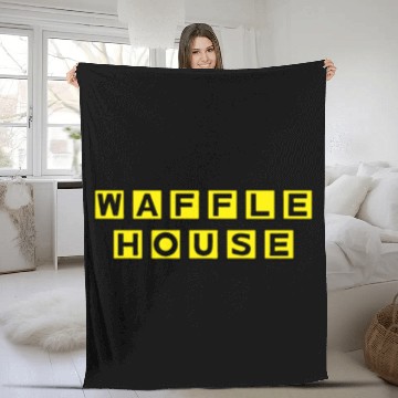 Discover Waffle House Fleece Blankets